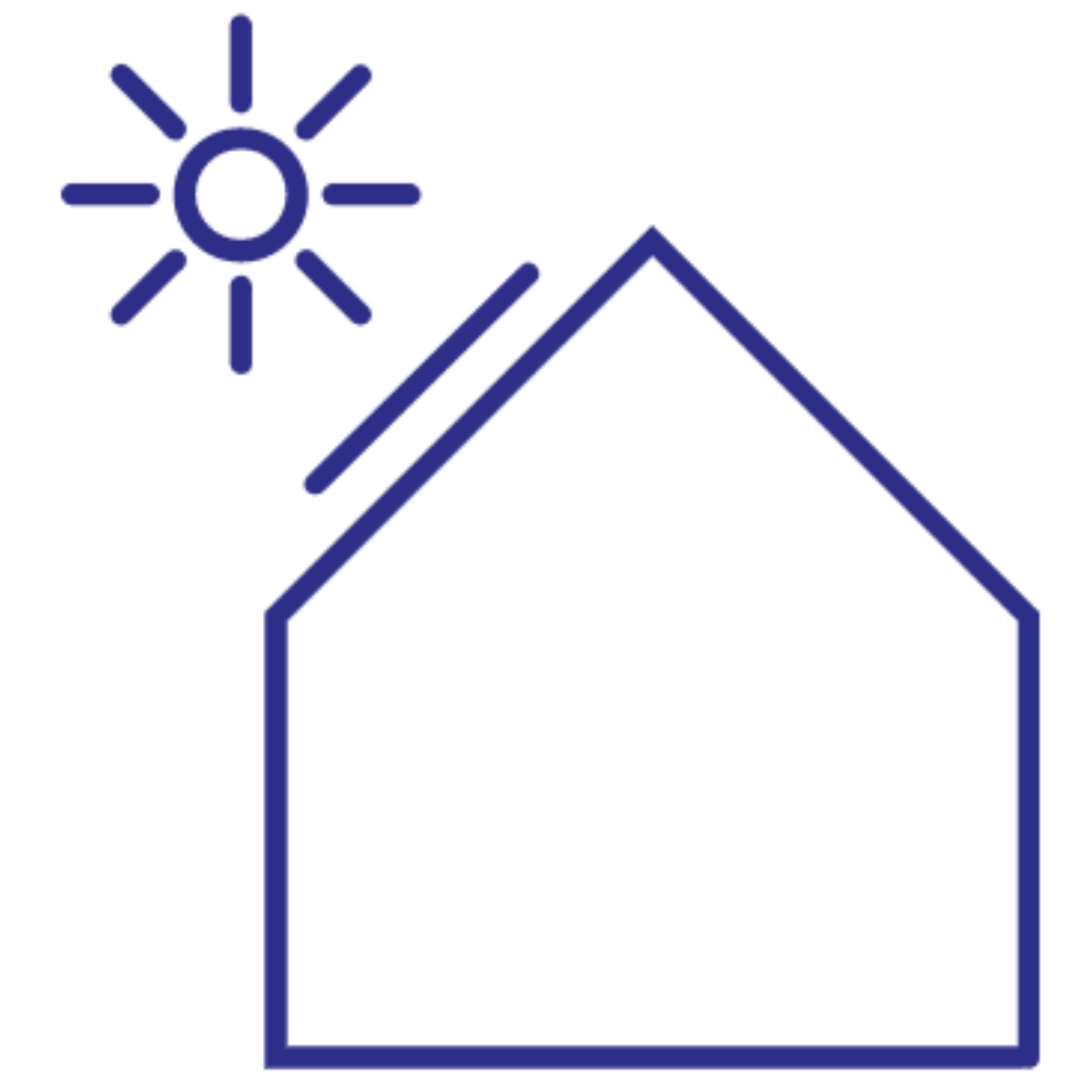 hangar solaire symbole
