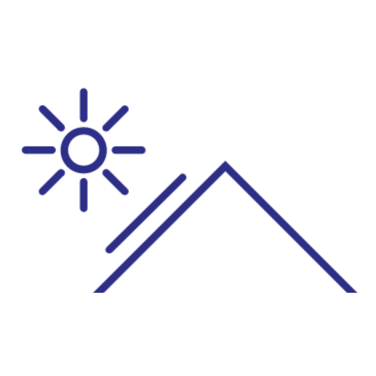 symbole toiture solaire